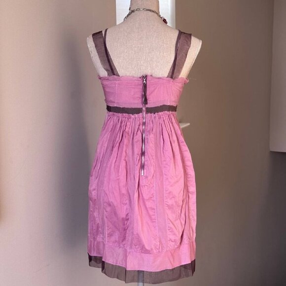 LOFT Gorgeous Cotton Babydoll Dress and Matching Necklace Set -  Size 4 - Picture 12 of 12